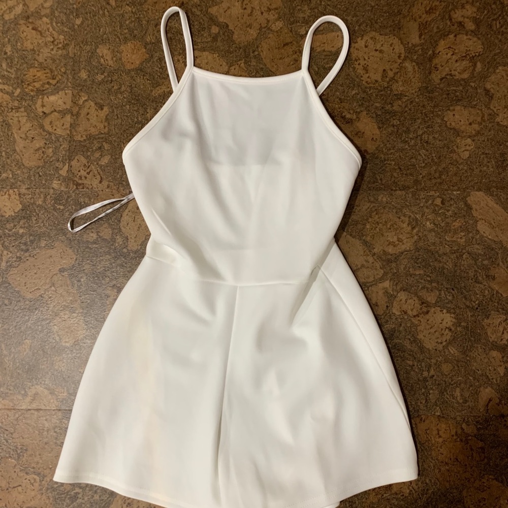 White Romper